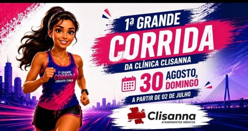 Primeira Grande Corrida da Clínica Clisanna Itinga