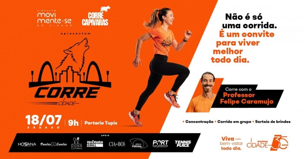Corre Cidade | Clube de Corrida do Shopping Cidade