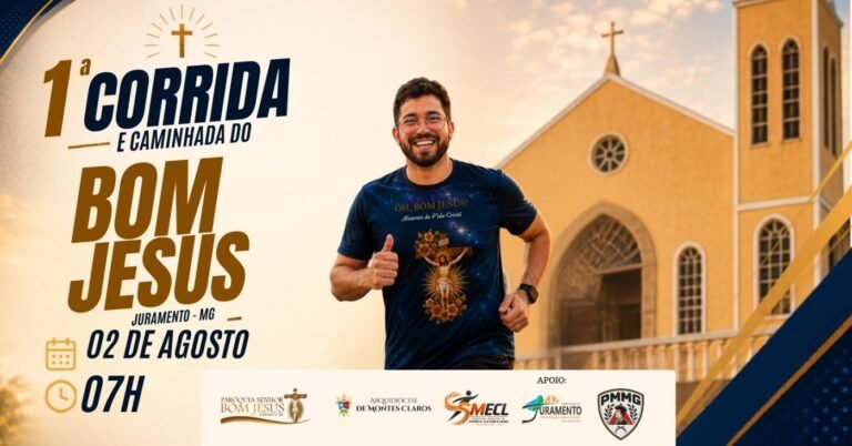 1° Corrida e Caminhada do Bom Jesus