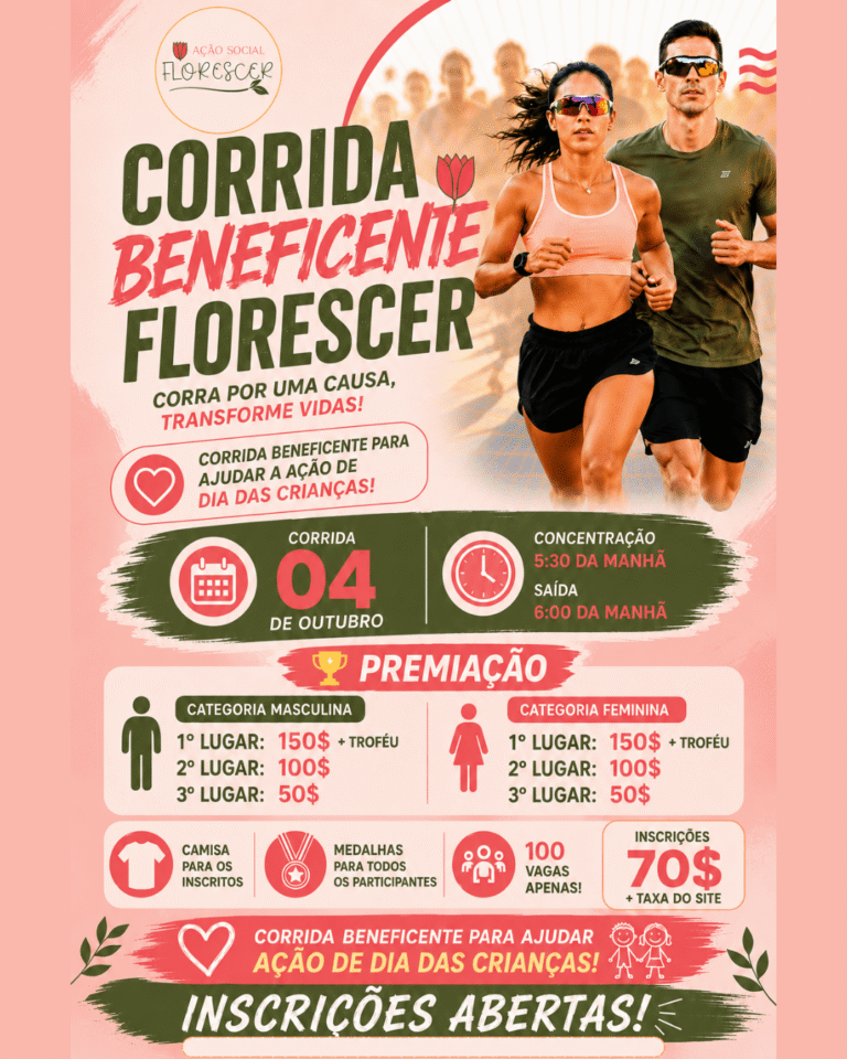 Corrida Beneficente Florescer