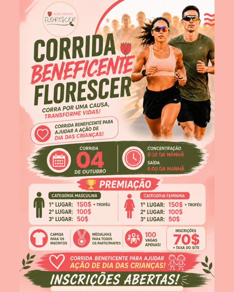 Corrida Beneficente Florescer