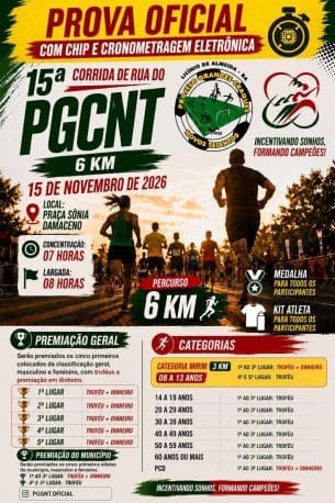 15ª Corrida de Rua do Pgcnt