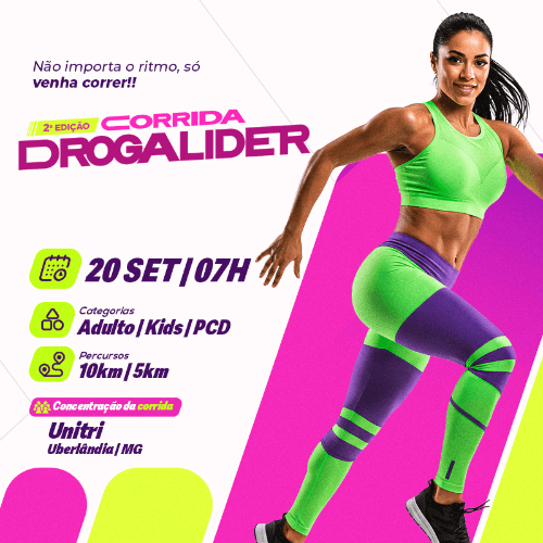 2ª Corrida Drogalíder Uberlândia