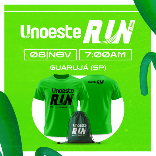 Corrida Unoeste Run 5K e 10K Guarujá 2026
