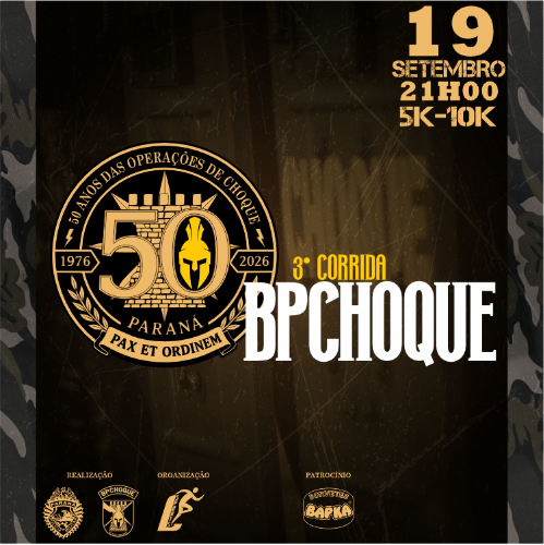 3ª Corrida Noturna Bpchoque