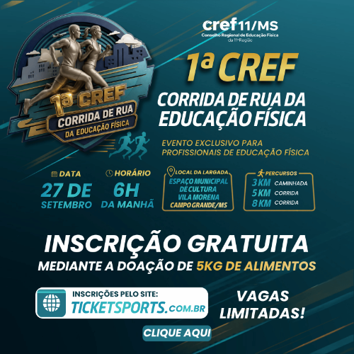 1ª Corrida da Educação Física – Cref