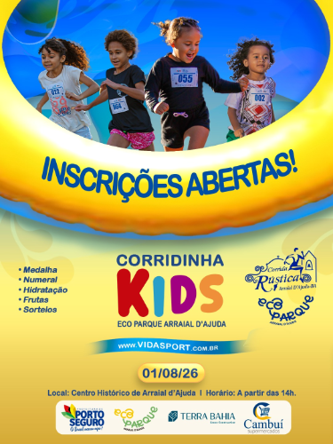 Corridinha Kids Eco Parque Arraial D’Ajuda 2026