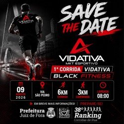 I Corrida Vidativa Black Fitness