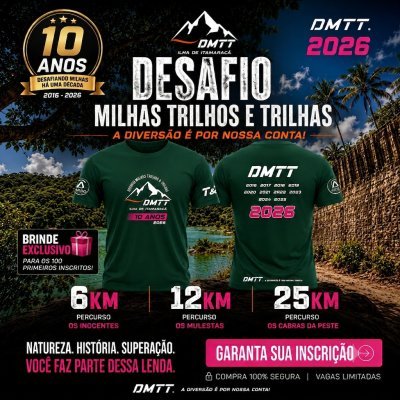 Desafio Milhas Trilhos & Trilhas – Dmtt