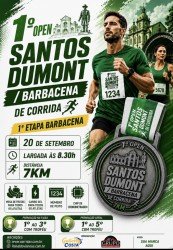 1º Open Santos Dumont/ Barbacena 2026: Suspensão Temporária em Barbacena