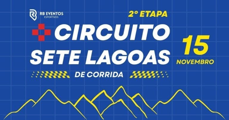 2ª Etapa do Circuito de Sete Lagoas de Corrida de Rua 2026: Inscrições e Percurso em Sete Lagoas