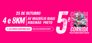 5ª Edição da Corrida e Caminhada do Projeto Amigos contra o Câncer – PACC 2026: Inscrições e Percurso em Ribeirão Preto
