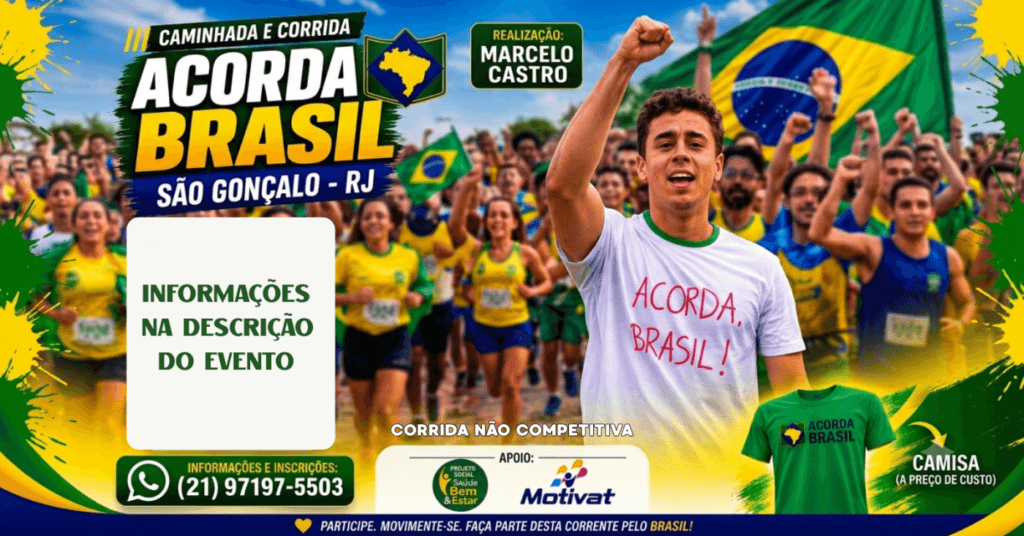 Corrida e Caminhada Acorda Brasil – São Gonçalo