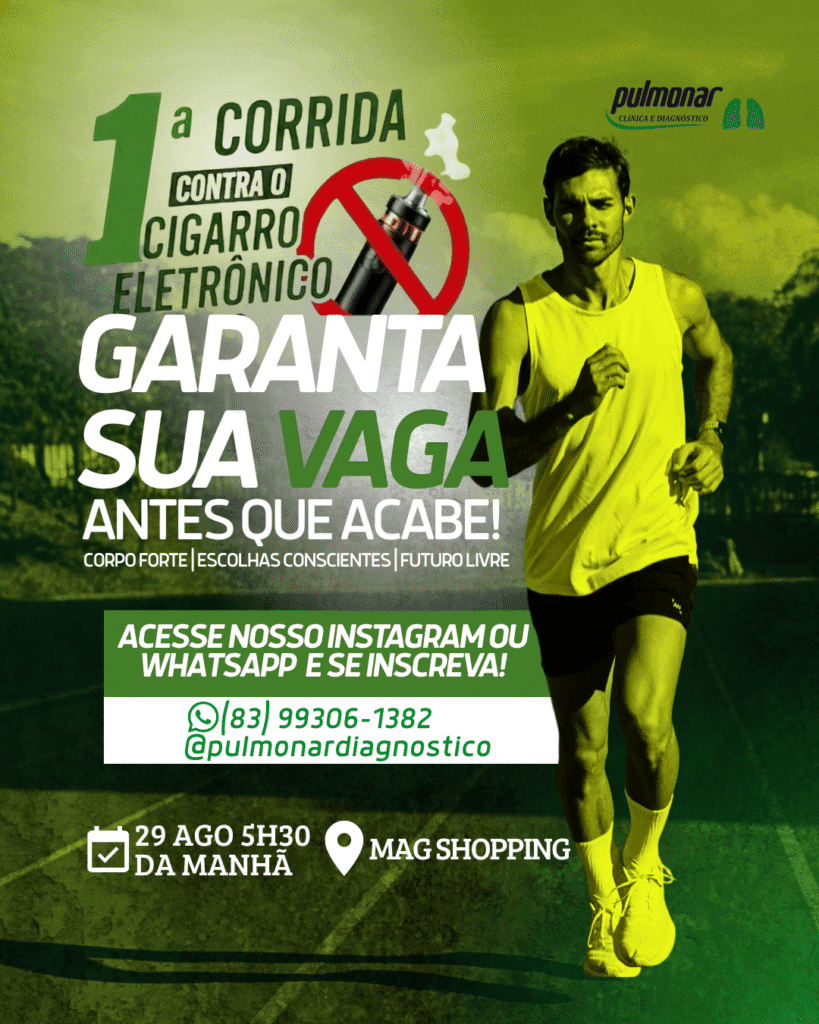 1ª Corrida contra o Cigarro Eletrônico