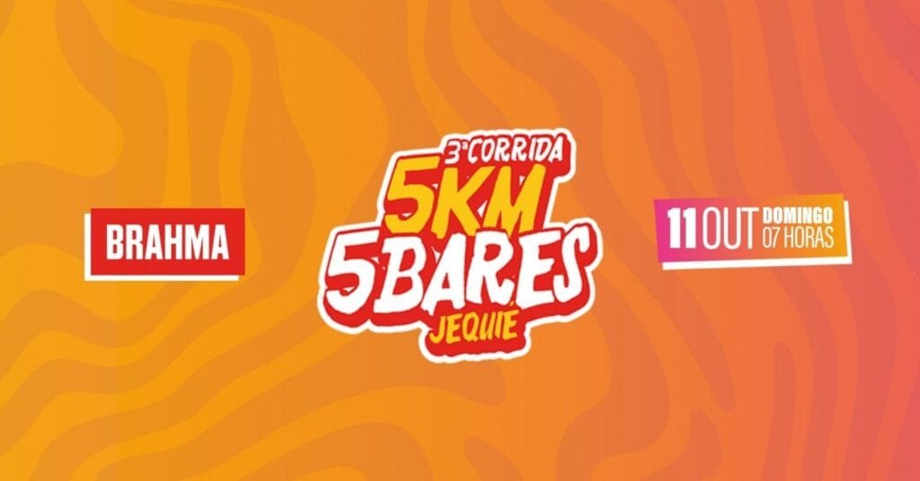 3ª Corrida 5K 5 Bares – Jequié Ba