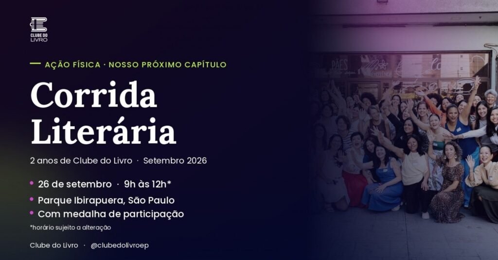 Ação Física: Corrida Literária | 2 Anos Clube do Livro