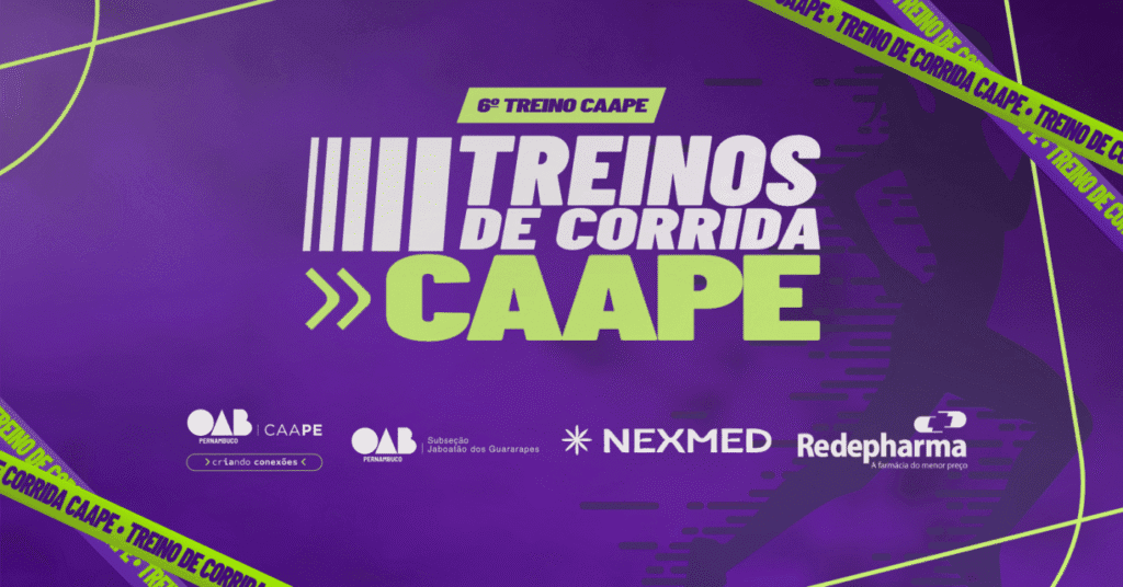 6º Treino de Corrida CAAPE – Nexmed & Redepharma: Inscrições e Percurso em Jaboatão dos Guararapes