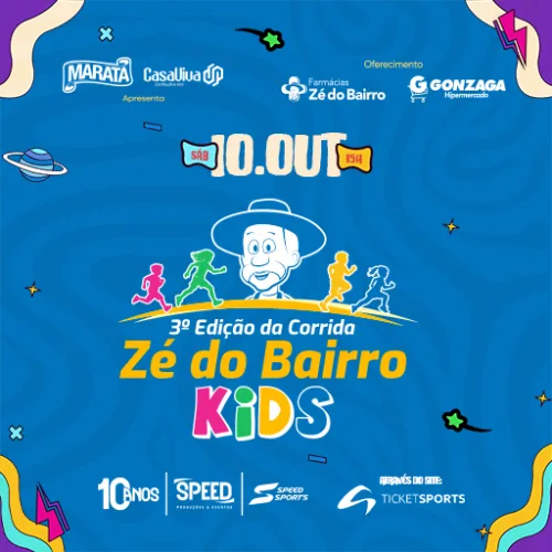 3ª Corrida Zé do Bairro Kids