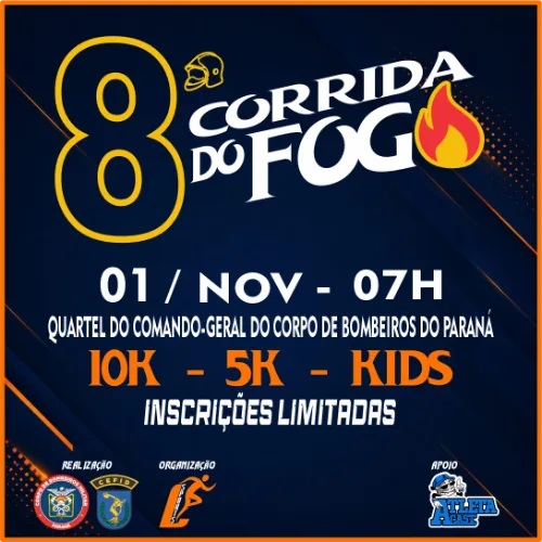 8ª Corrida do Fogo – Curitiba