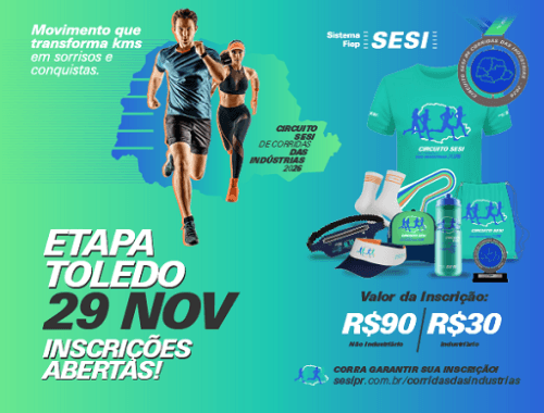 Circuito SESI de Corridas das Indústrias – Etapa Toledo