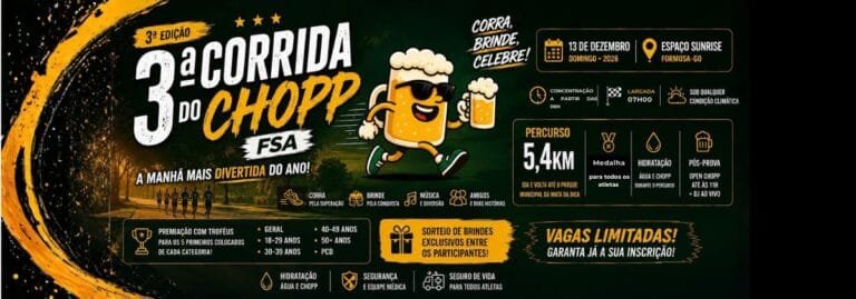 3ª Corrida do Chopp