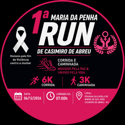 I Maria da Penha Run de Casimiro de Abreu – Rj