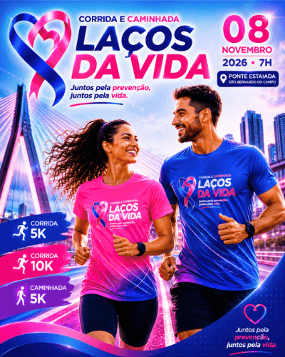 Corrida e Caminhada Laços da Vida
