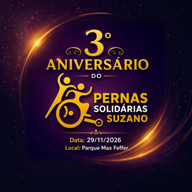 3º Aniversário do Pernas Solidárias Suzano