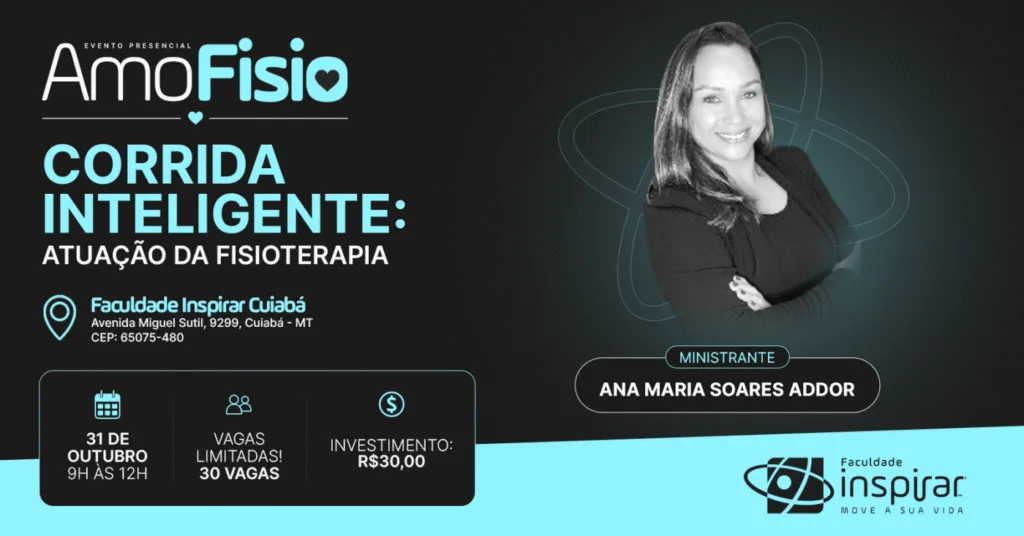 Amofisio: Corrida Inteligente – Atuação da Fisioterapia 2026: Workshop e Educação em Cuiabá