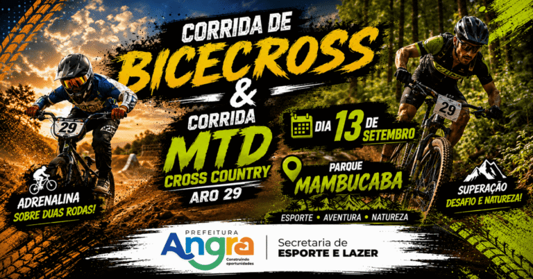 Corrida de Bicicross Aro 20 e MTB Cross Country Aro 29 2026: Competição e Desempenho em Angra dos Reis