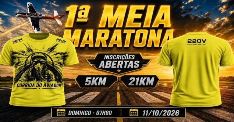Corrida do Aviador 2026: Inscrições e Percurso em Pirassununga