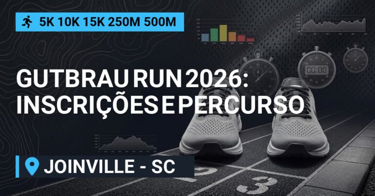 Gutbrau Run 2026: Inscrições e Percurso em Joinville