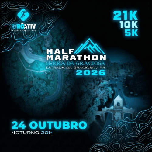 Half Marathon Serra da Graciosa 2026: Inscrições e Percurso em Quatro Barras