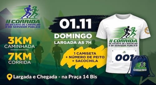 Ii Corrida de Vicente de Carvalho 2026: Inscrições e Percurso em Guarujá
