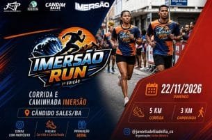 Imersão Run 2026: Inscrições e Percurso em Cândido Sales