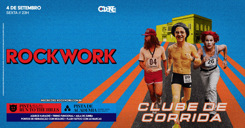 Rockwork Clube de Corrida 2026: Inscrições e Evento em Porto Alegre