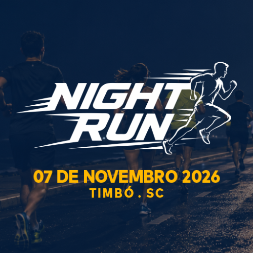 Timbó Night Run 2026: Inscrições e Percurso em Timbó