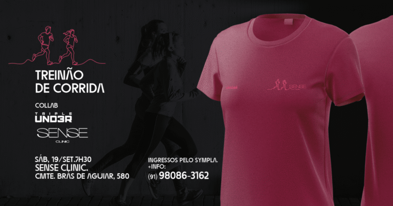 Treinão de Corrida I Collab Triple Under & SENSE Clinic 2026: Inscrições e Informações em Belém