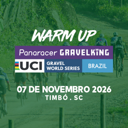 Warm Up Gravel Brasil 2026: Inscrições em Timbó