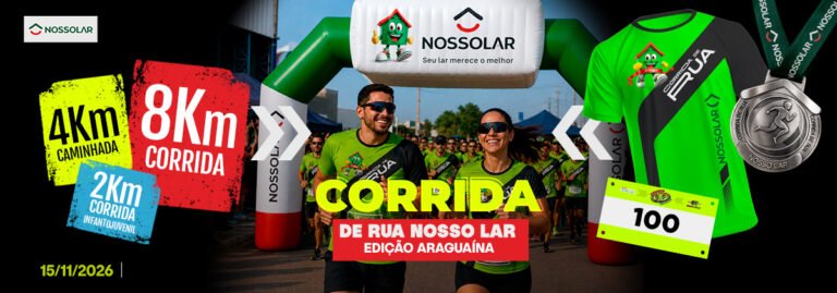 14ª Corrida de Rua Nosso Lar 2026: Inscrições e Percurso em Araguaína