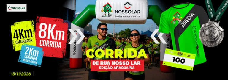 14ª Corrida de Rua Nosso Lar 2026: Inscrições e Percurso em Araguaína