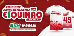 1ª Corrida de Aniversário Esquinão 2026: Inscrições e Premiação em São João Del Rei