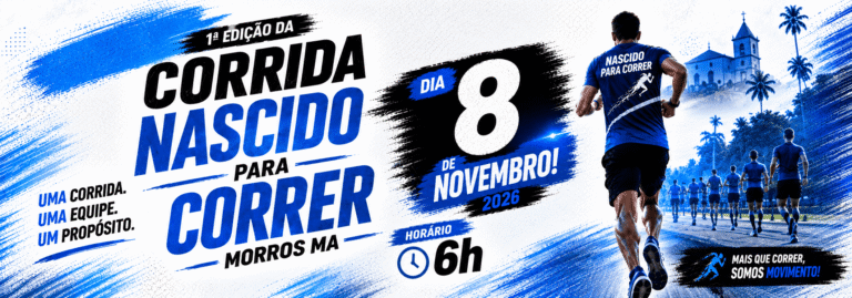 1ª Edição da Corrida Nascido para Correr 2026: Inscrições e Percurso em Morros