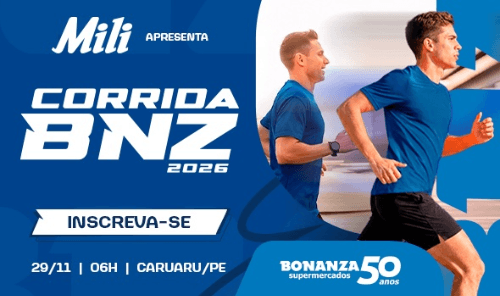 2ª Corrida Bonanza 50 Anos: Inscrições e Premiação em Caruaru