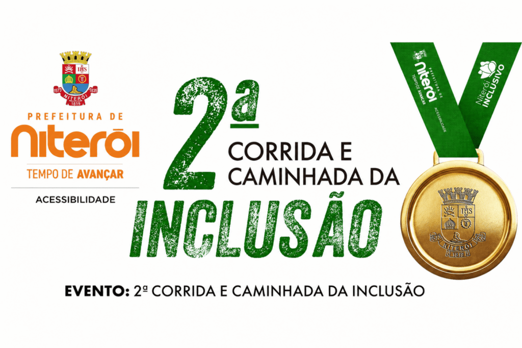 2ª Corrida e Caminhada da Inclusão: Inscrições e Percurso em Niterói