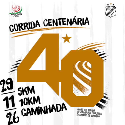 3ª Corrida Centenária 2026: Inscrições e Percurso em Limeira