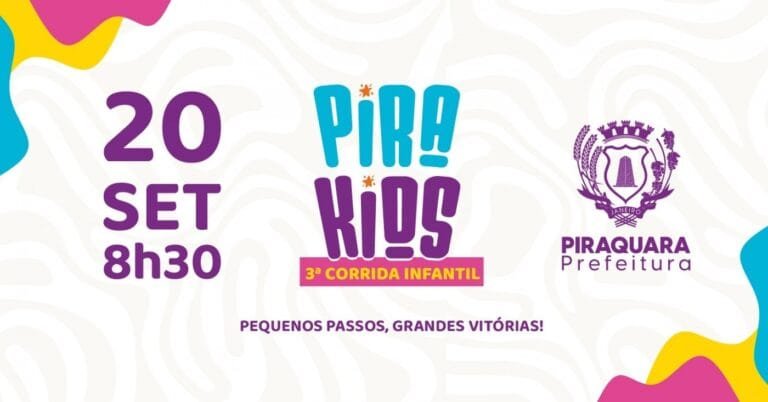 3ª Corrida de Rua Pira Kids 2026: Inscrições e Percurso em Piraquara