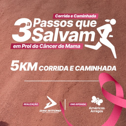 3º Passos que Salvam 5K 2026: Inscrições e Percurso em Jundiaí
