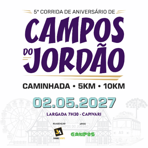 5ª Corrida de Aniversário de Campos do Jordão 2027: Inscrições e Percurso em Campos do Jordão