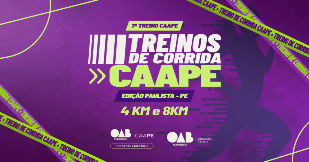 7º Treino de Corrida CAAPE Edição Paulista: Inscrições e Percurso em Paulista